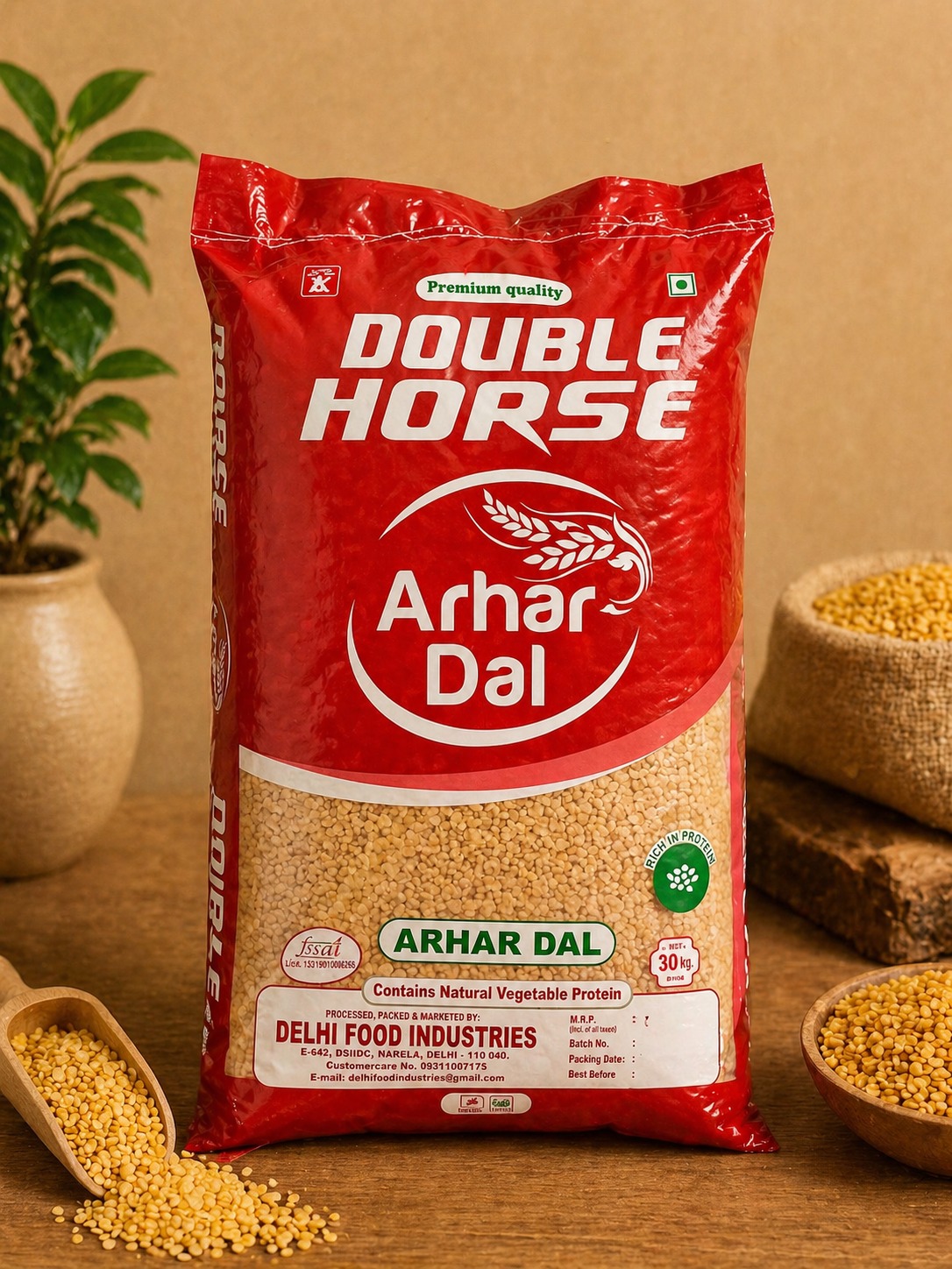 Arhar Dal Double Horse